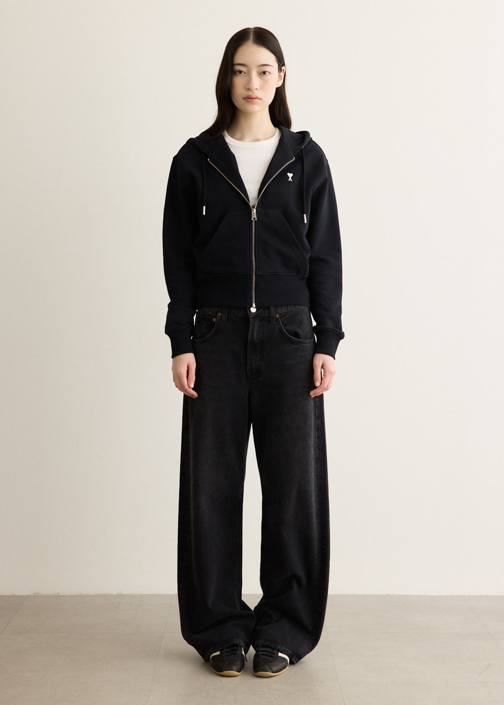 Contrasted AMI Hoodie