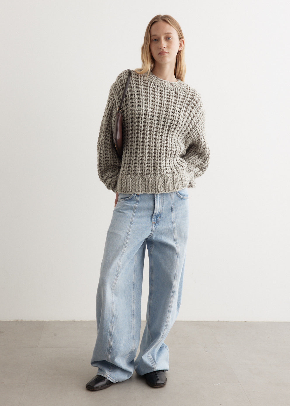 Wynn Hamlyn - Hand Knit Sweater - Knitwear,Specials : American Fashion Style Bags On Sale Wynn Hamlyn - Hand Knit Sweater - Knitwear,Specials : American Fashion Style Bags On Sale