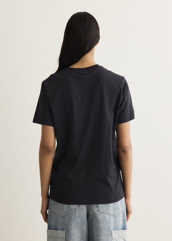 Basic Cotton Jersey Strawberry T-Shirt