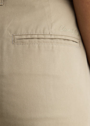 Double Pleated Chino Pants