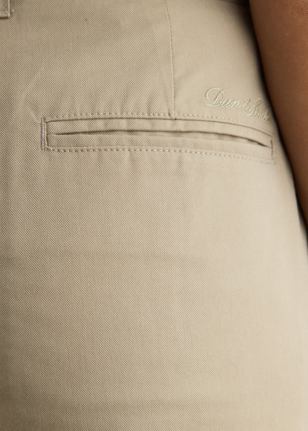 Double Pleated Chino Pants