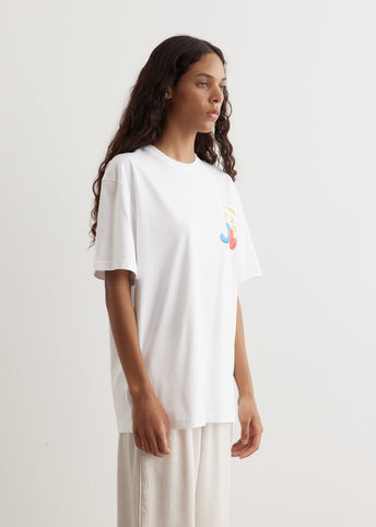 JWA Orange Print T-Shirt