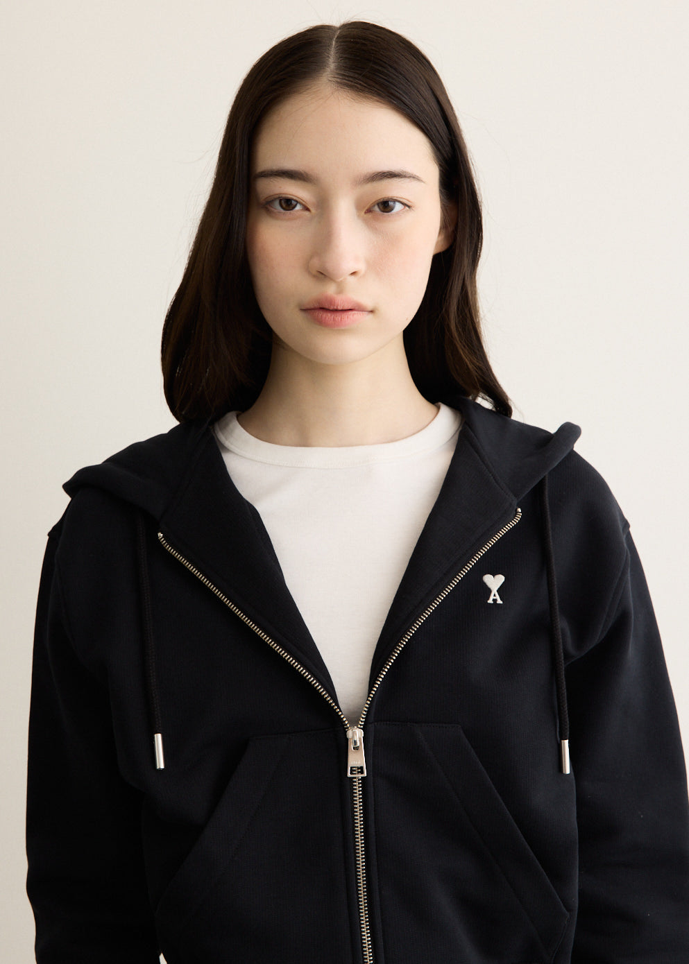 Contrasted AMI Hoodie