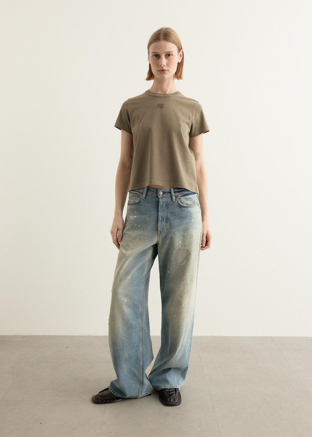 Essential Jersey Shrunken T-Shirt