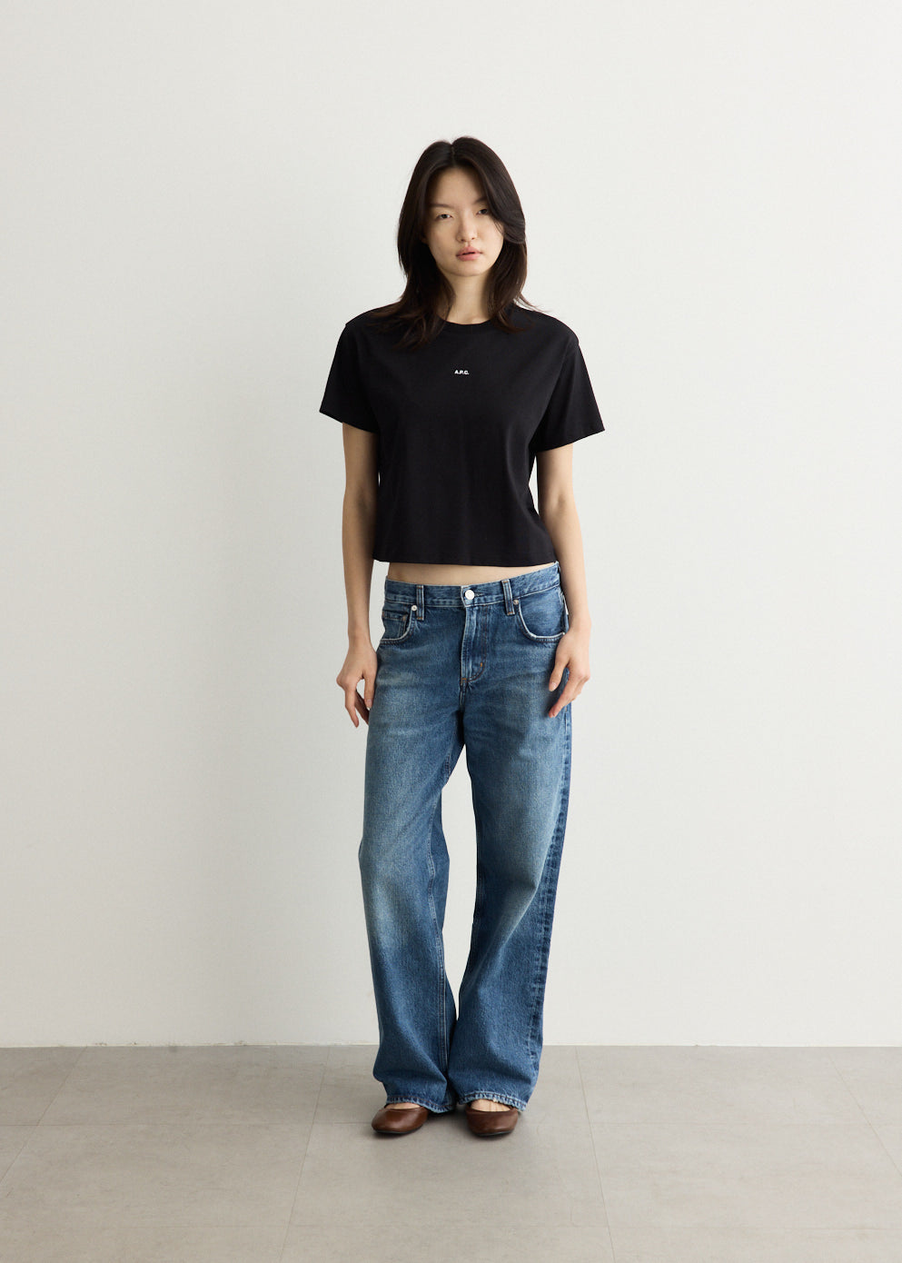 Boxy Micro Logo T-Shirt