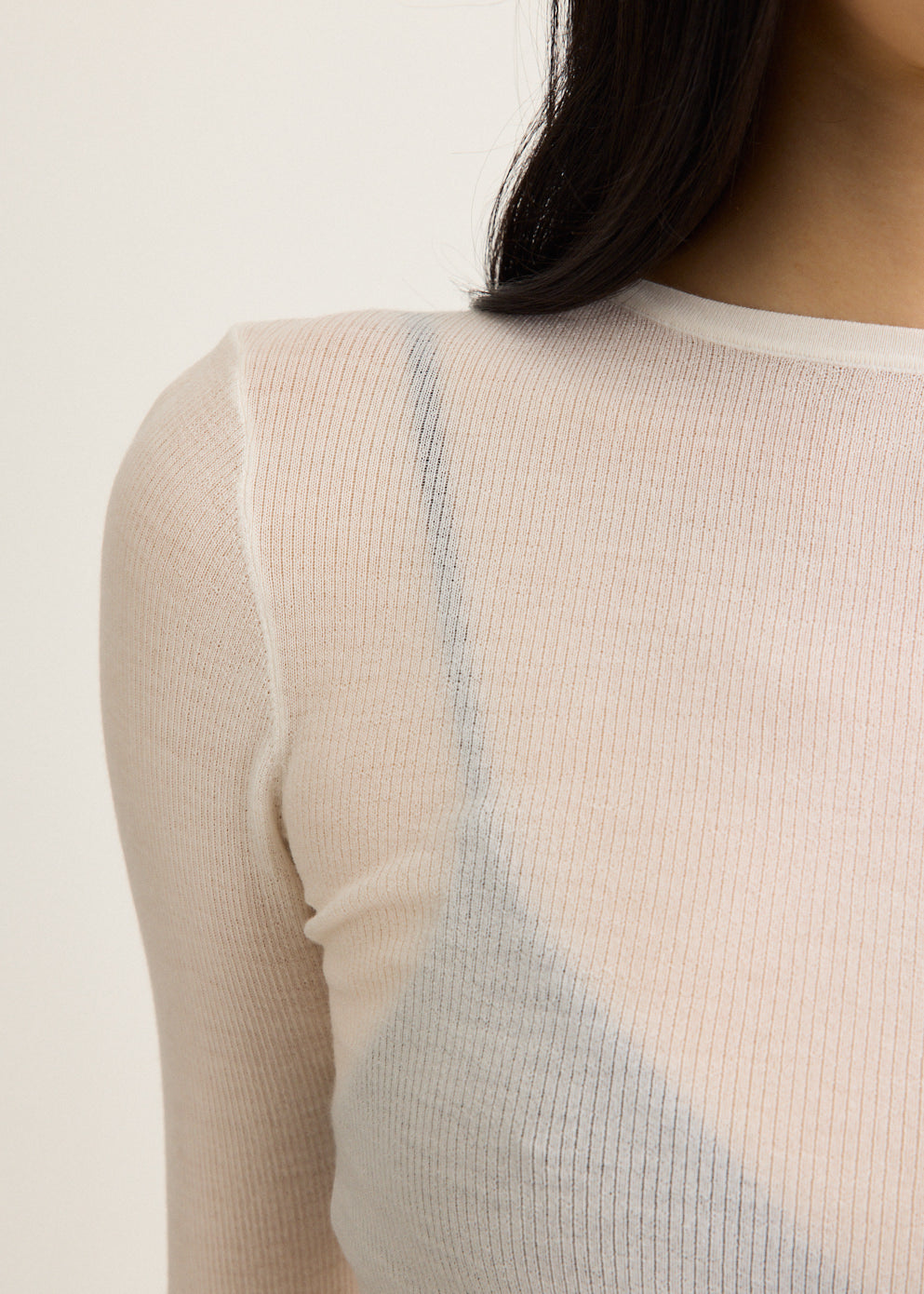 Superfine Merino Wool Long Sleeve Top