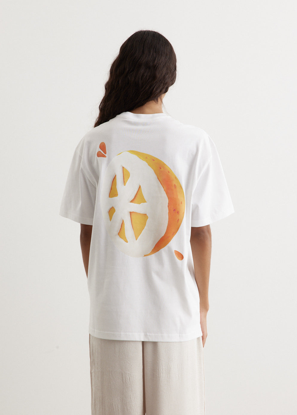 JWA Orange Print T-Shirt