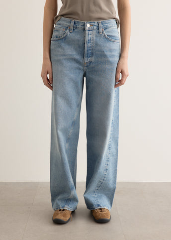 Twist Low Slung Baggy Jeans