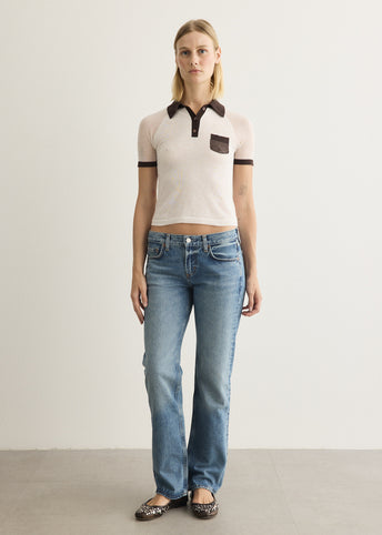 Low Rise Slim Jeans