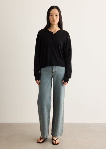 Superfine Merino Wool Cardigan