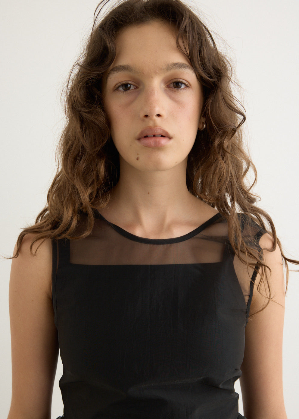 Camilla Sheer Liquid Myrtia Overlay Dress