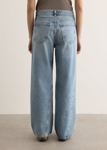 Twist Low Slung Baggy Jeans