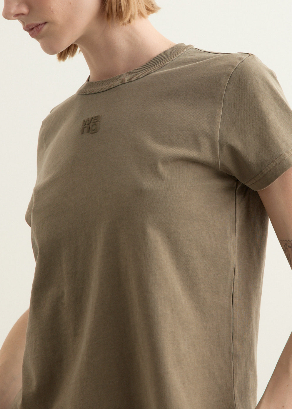Essential Jersey Shrunken T-Shirt