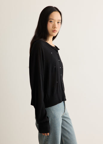 Superfine Merino Wool Cardigan
