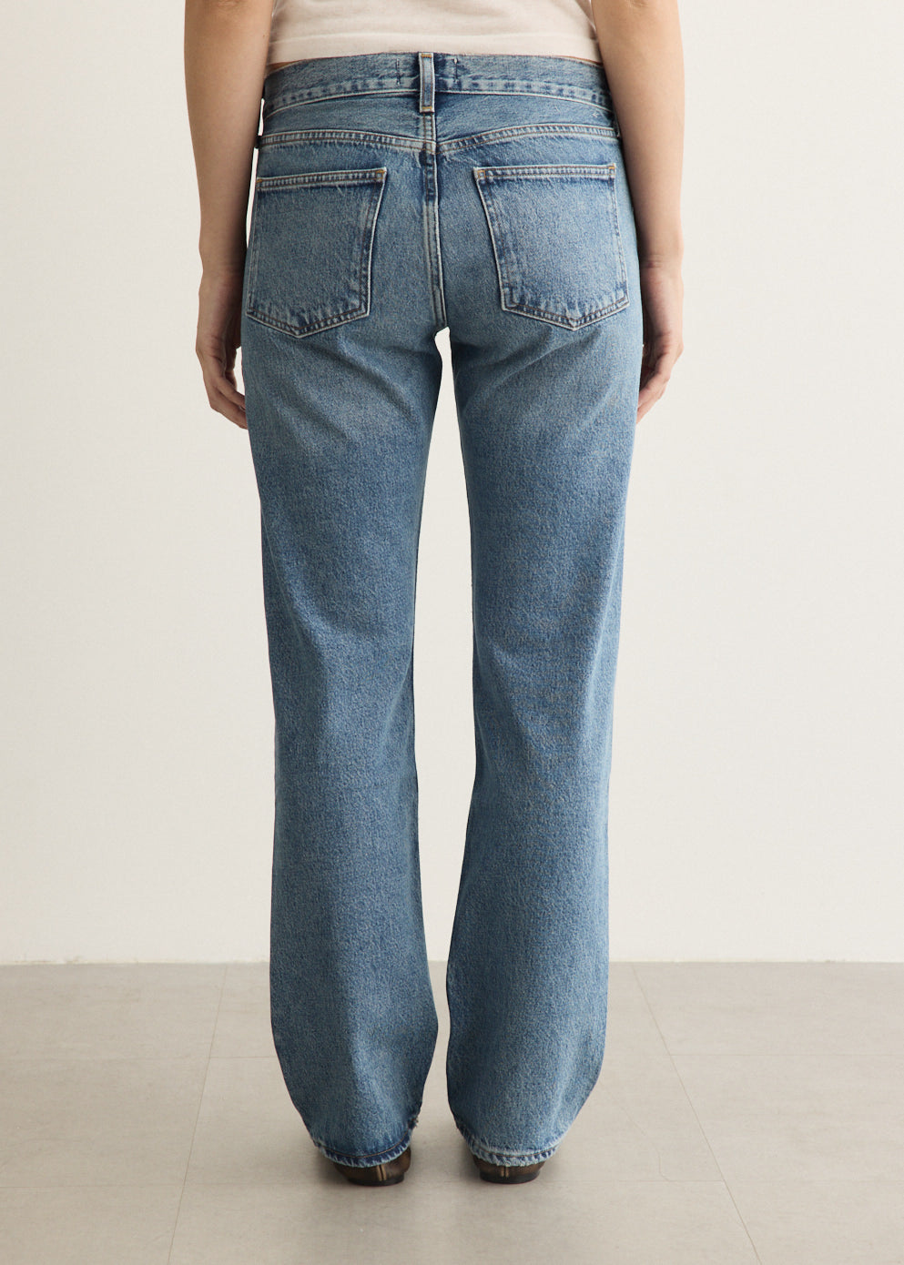 Low Rise Slim Jeans