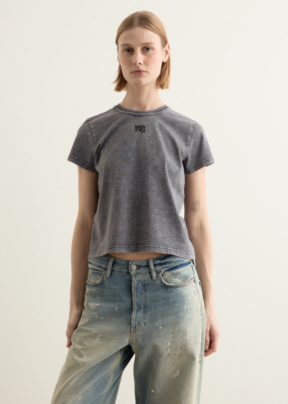 Essential Jersey Shrunken T-Shirt