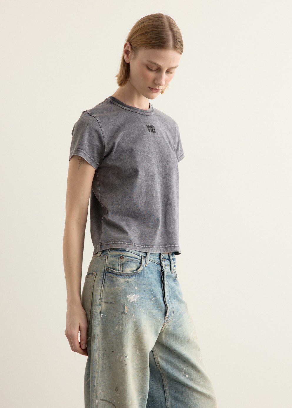 Essential Jersey Shrunken T-Shirt