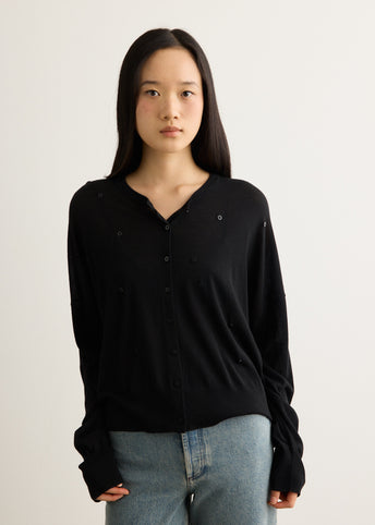 Superfine Merino Wool Cardigan
