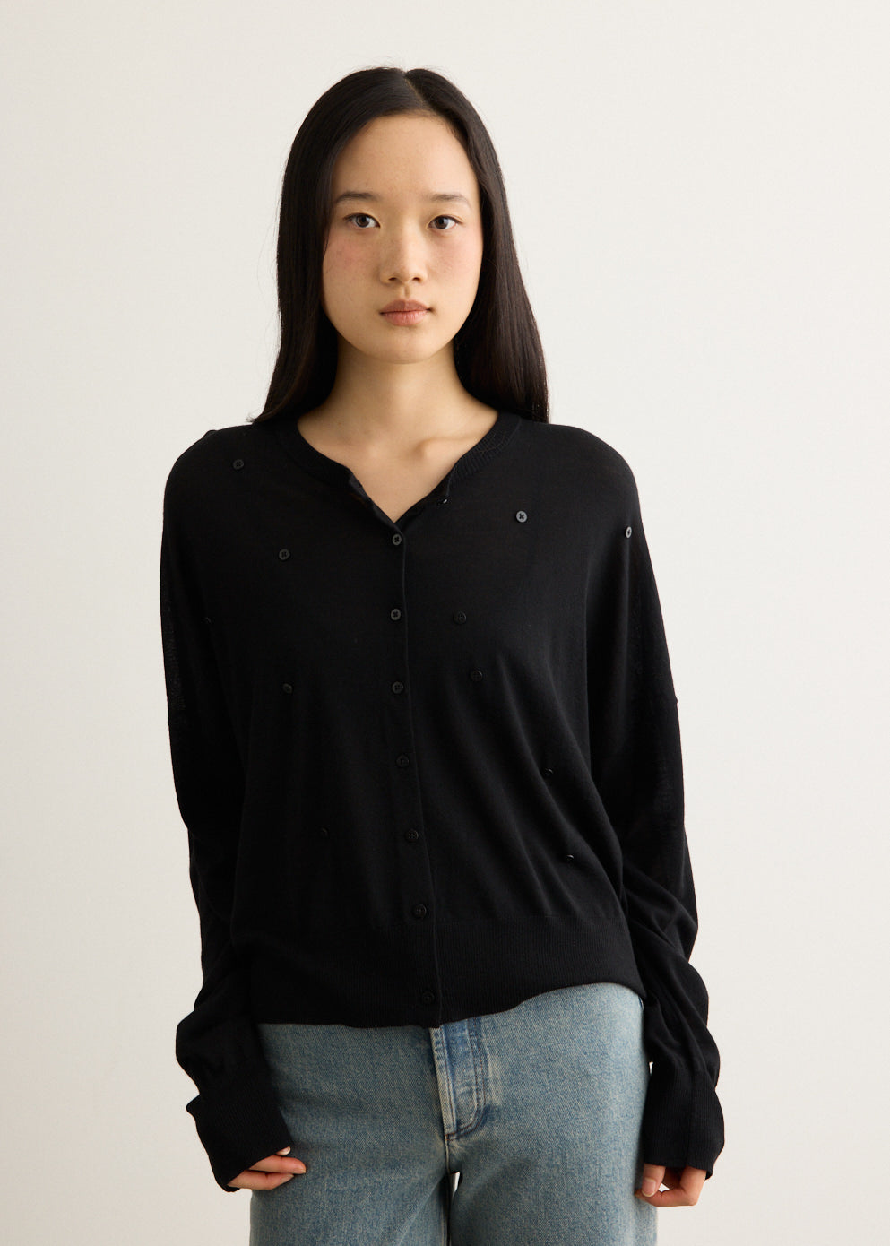 Superfine Merino Wool Cardigan