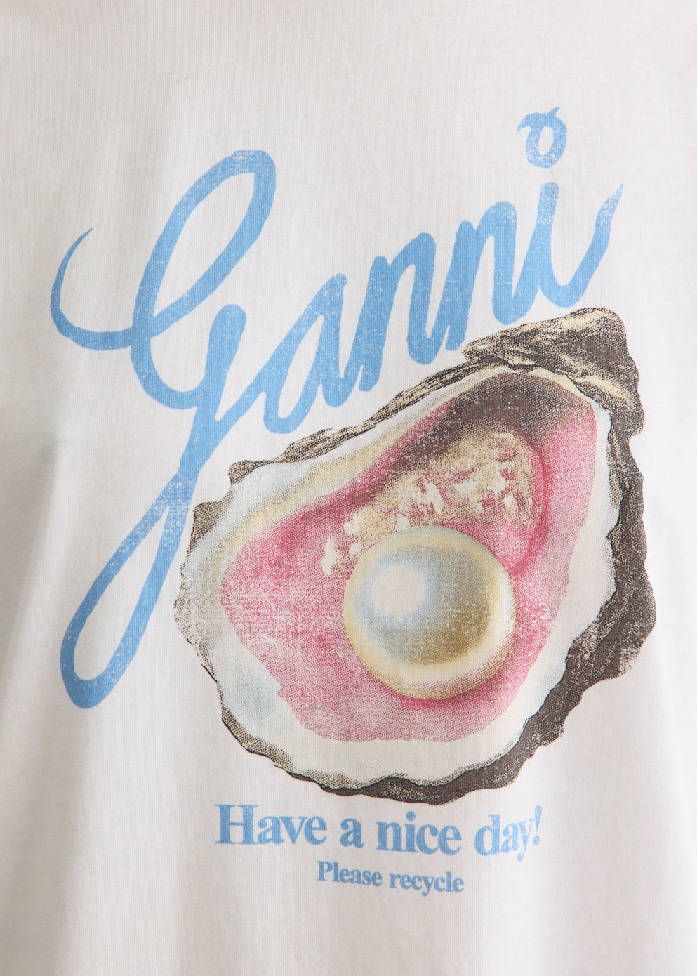 Basic Cotton Jersey Oyster T-shirt