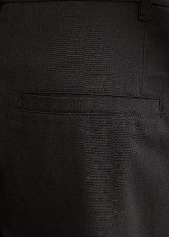 Drawstring Washed Cotton Pants