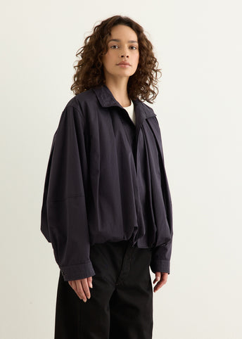 Soft Pleated Blouson