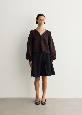 Puff Sleeve Cardigan
