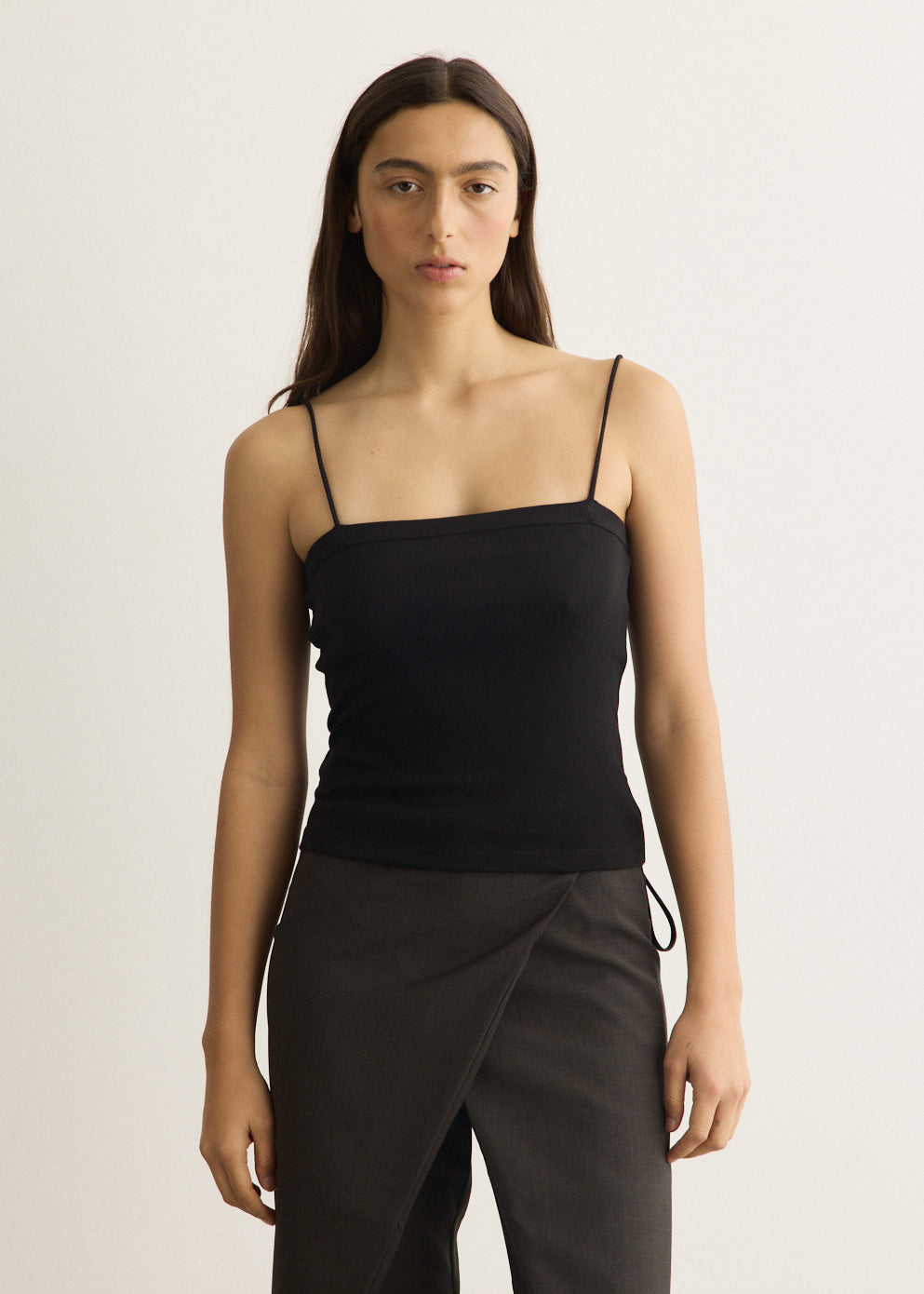 Organic Cotton Square Neck Cami Top