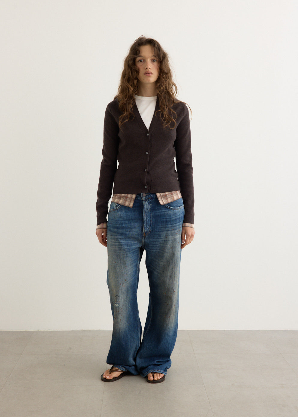 Kodovas Double Layered Cardigan