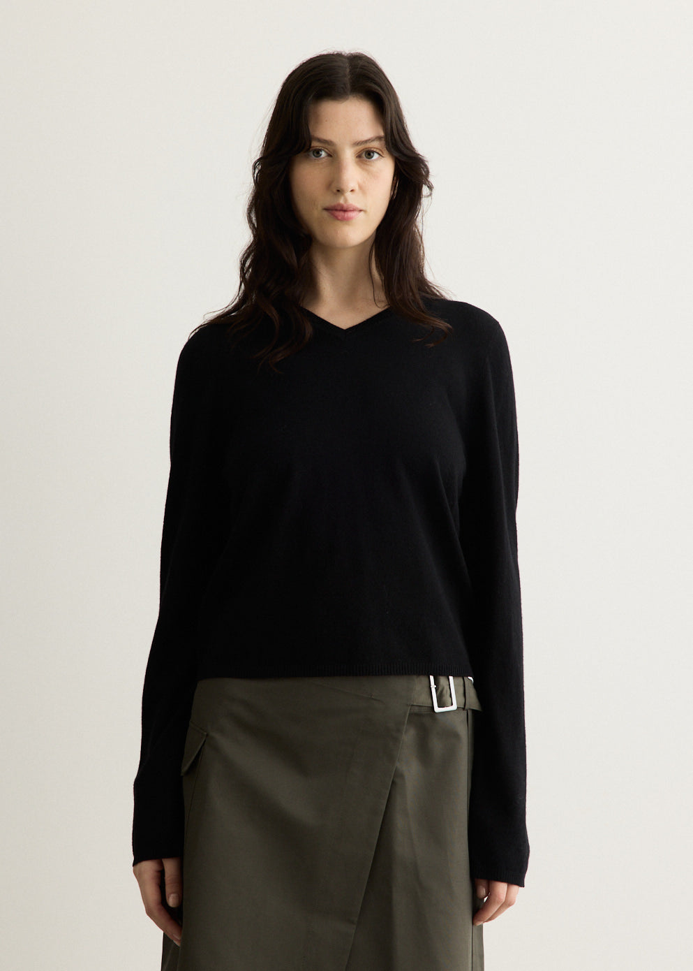 Fine Merino V Neck Sweater