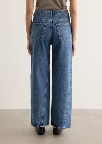 Twist Low Slung Baggy Jeans