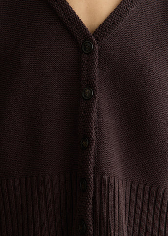 Puff Sleeve Cardigan