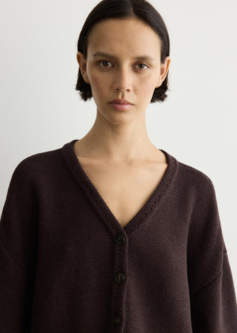 Puff Sleeve Cardigan