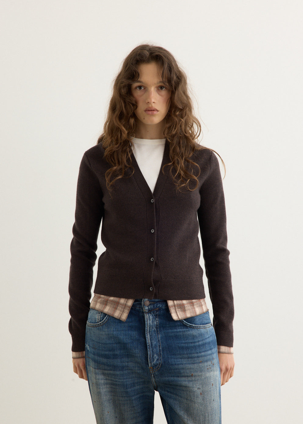 Kodovas Double Layered Cardigan