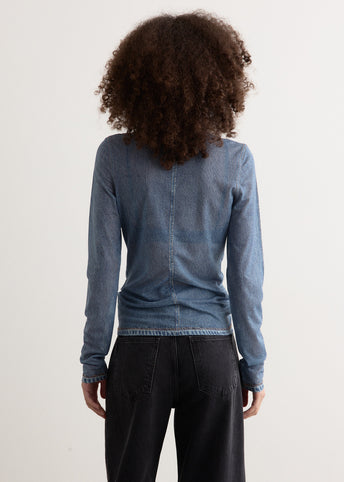 rbMiramar Mesh Long Sleeve Top
