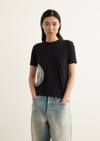 Stretch Cotton Jersey Baby T-Shirt