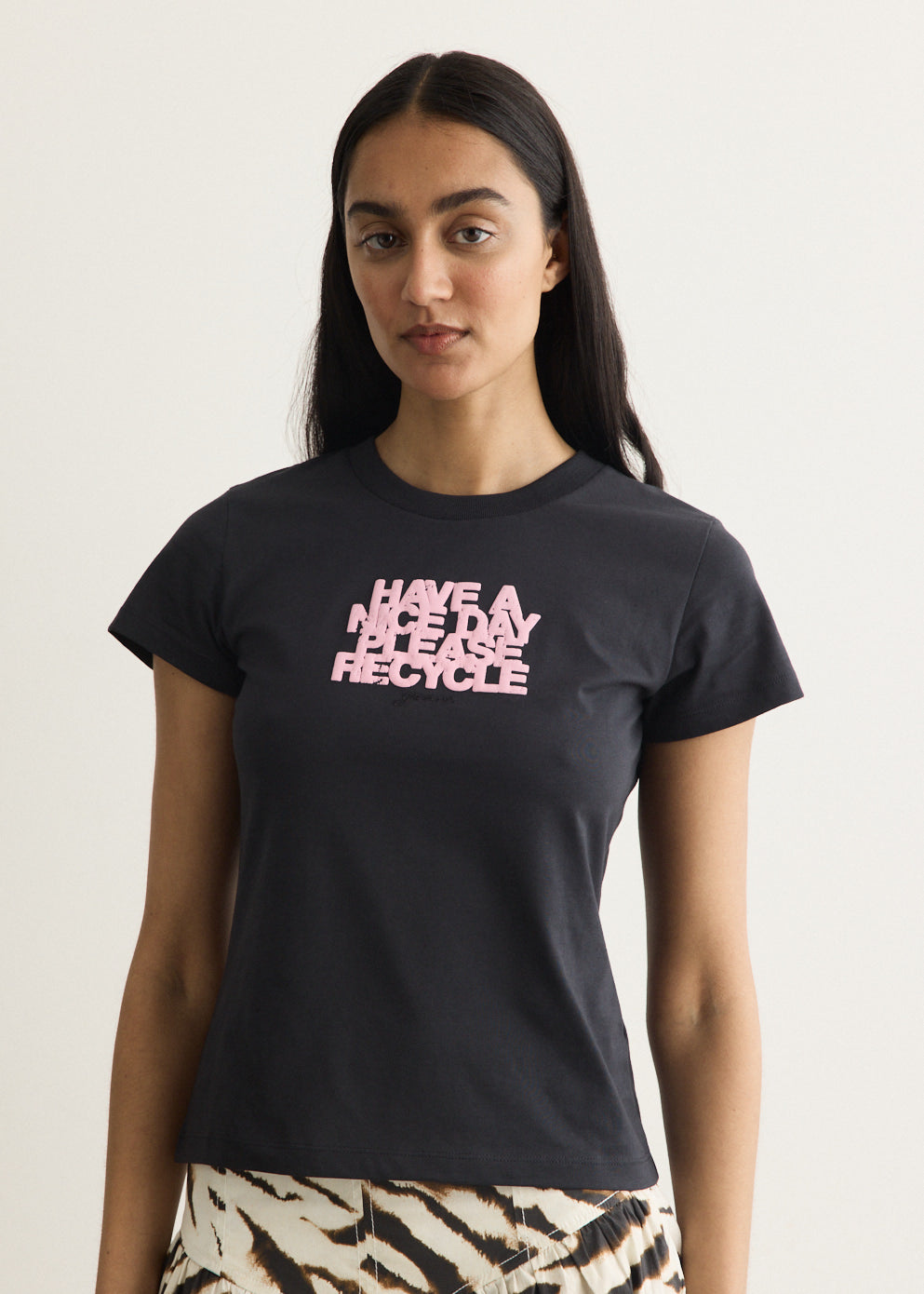 Basic Cotton Baby Fit T-Shirt