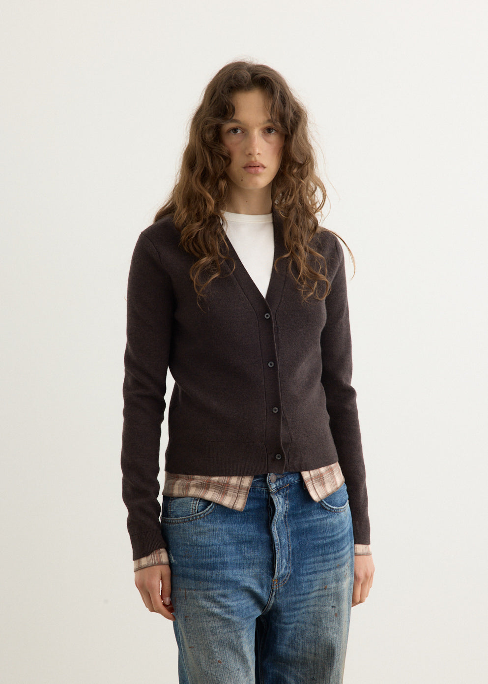 Kodovas Double Layered Cardigan