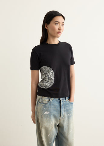 Stretch Cotton Jersey Baby T-Shirt