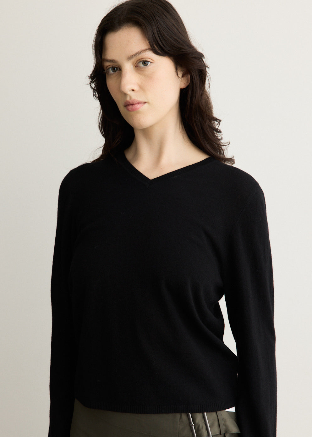 Fine Merino V Neck Sweater