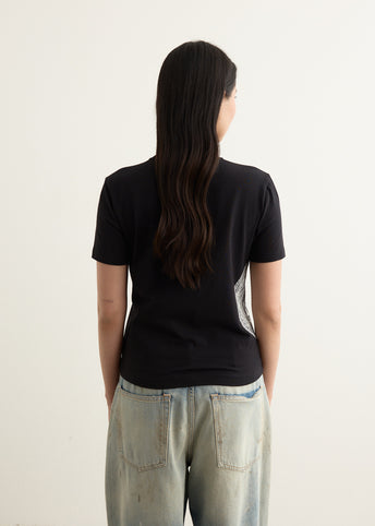 Stretch Cotton Jersey Baby T-Shirt