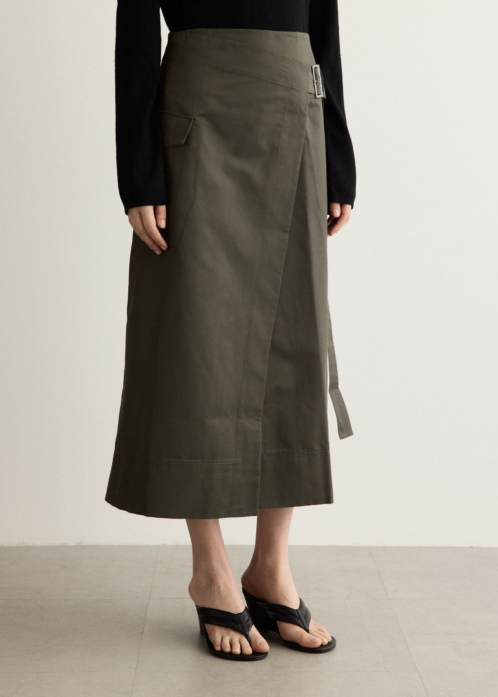 Utility Wrap Skirt