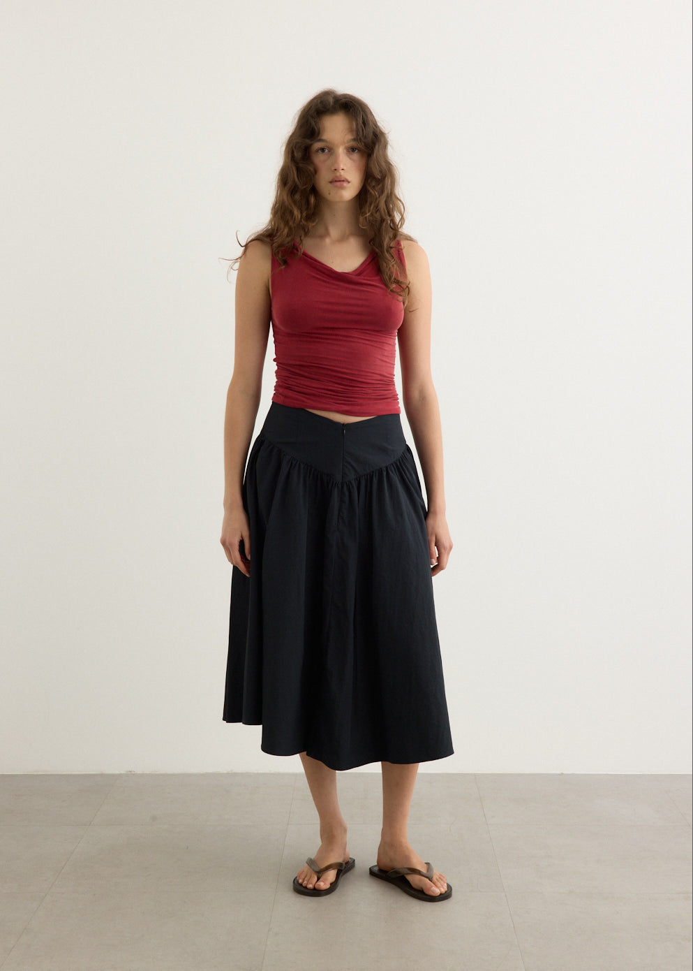 The Deba Midi Skirt