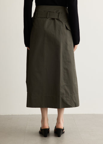 Utility Wrap Skirt