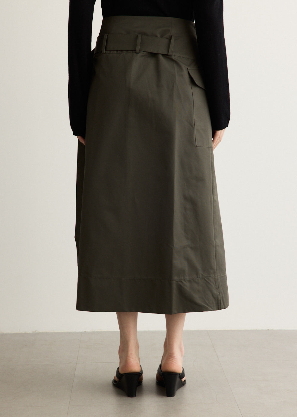 Utility Wrap Skirt
