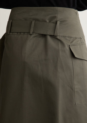 Utility Wrap Skirt