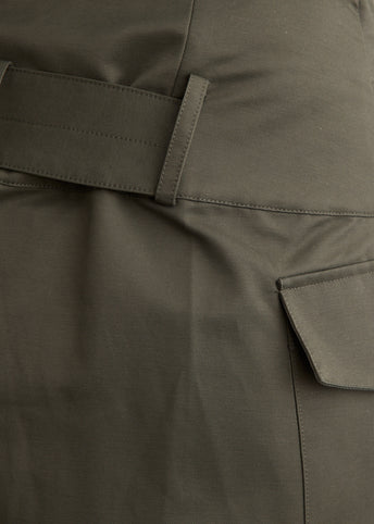 Utility Wrap Skirt
