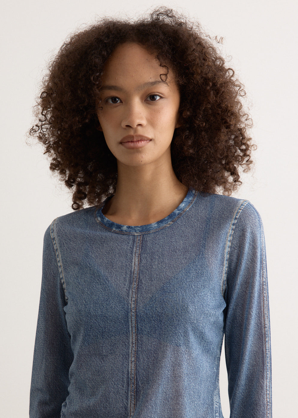 rbMiramar Mesh Long Sleeve Top