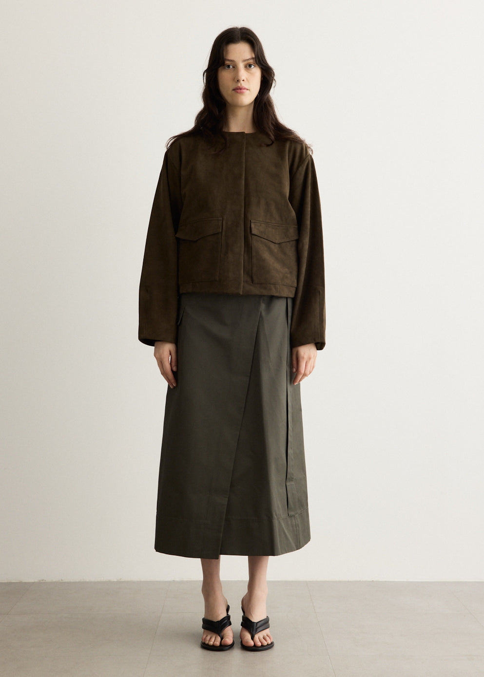 Utility Wrap Skirt