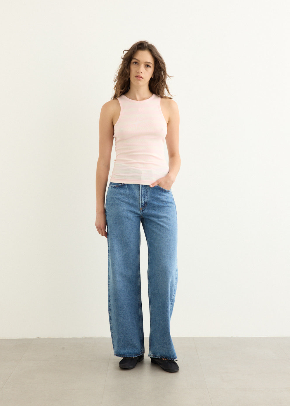 Soft Cotton Rib Tank Top